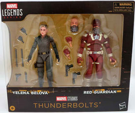 Marvel Legends Thunderbolts 6 Inch Action Figure 2-Pack - Yelena Belova and Red Guardian
