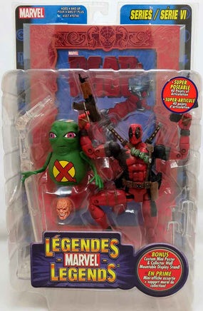 Marvel Legends Toybiz 6 Inch Action Figure Red Foil Series 6 - Deadpool