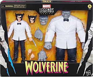 Marvel Legends Wolverine 50th Anniversary 6 Inch Action Figure 2-Pack - Patch and Joe Fixit