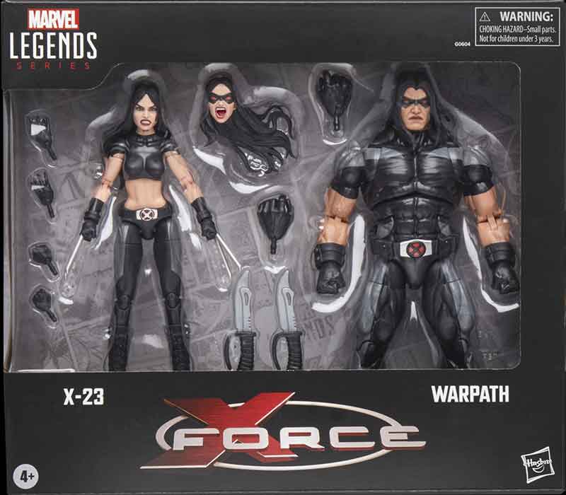 Marvel Legends X-Force 6 Inch Action Figure 2-Pack - X-23
