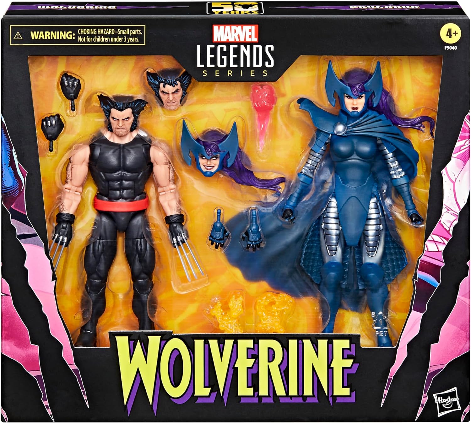 Marvel Legends X-Men 6 Inch Action Figure 2-Pack - Wolverine vs