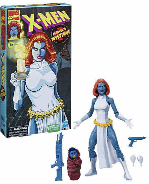 Marvel Legends X-Men Animated 6 Inch Action Figure VHS - Mystique ...