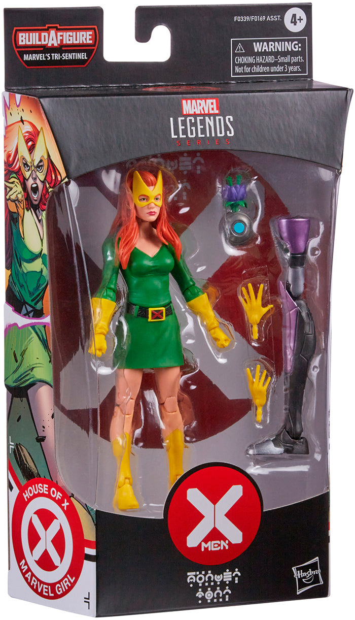 Marvel Legends X-Men 6 Inch Action Figure BAF Tri-Sentinel - Jean