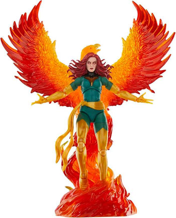 Marvel Legends X-Men 6 Inch Action Figure Deluxe Exclusive - Jean Grey with Phoenix Force Display