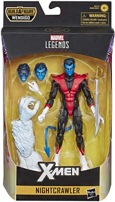 Marvel Legends X-Men 6 Inch Action Figure BAF Wendigo - Nightcrawler