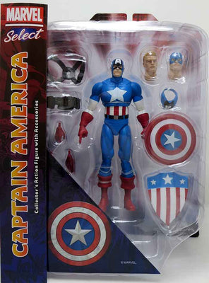 Marvel Select 7 Inch Action Figure - Classic Captain America