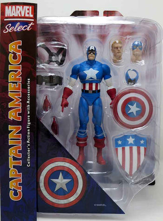 Marvel Select 7 Inch Action Figure - Classic Captain America