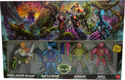 Masters Of The Universe Origins 6 Inch Action Figure Box Set - Snake Men Bundle