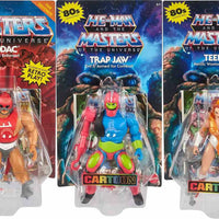 Masters Of The Universe Origins 5 Inch Action Figure Wave 17 - Set of 3 (Teela - Trap Jaw - Zodac)
