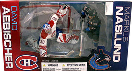 McFarlane Hockey Action Figures Box Set: Exclusive David Aebischer vs Markus Naslund