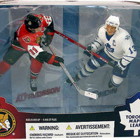 McFarlane NHL Hockey Action Figures Box Set: Exclusive Mats Sundin 2 vs Daniel Alfredsson 2