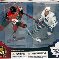 McFarlane NHL Hockey Action Figures Box Set: Exclusive Mats Sundin 2 vs Daniel Alfredsson 2