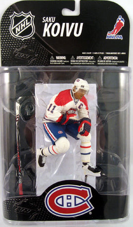 McFarlane NHL Hockey Action Figures: Canadian Exclusive Saku Koivu Canadiens