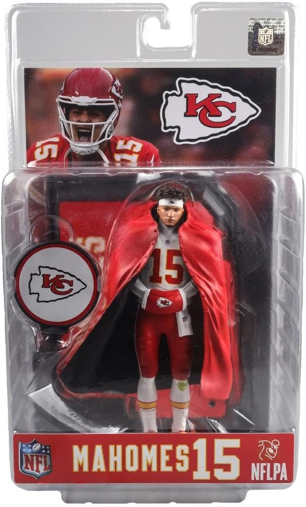 McFarlane SportsPicks NFL 7 Inch Static Figure - Patrick Mahomes White Jersey