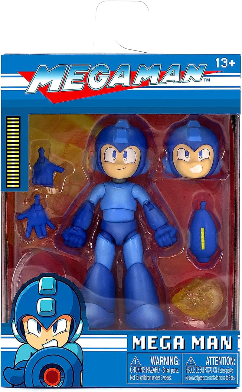 Megaman Inch Action Figure 1/12 Scale Wave Mega Man Blue