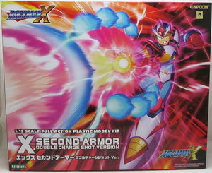 Megaman X2 Model Kit - Mega Man X with the Second Armor Double Charge Shot Version