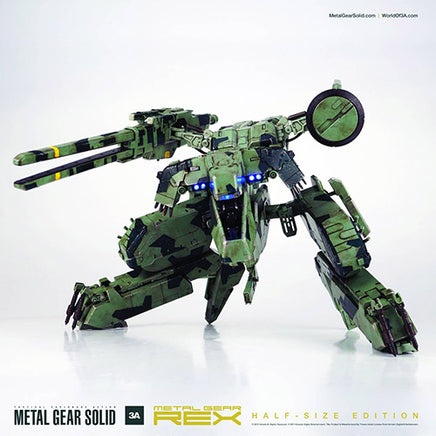 ゲームキャラクター 1/48 threeA L GEAR SOLID REX Metal Gear Solid 8 Inch Action Figure Half-Size Edition - Metal