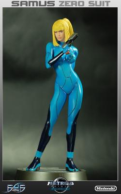Metroid Prime 2: Echoes 7 Inch Statue Figure - Samus Aran's Zero Suit