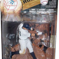 MLB Baseball 6 Inch Static Figure (2009 Wave 1) - Alex Rodriguez White Stripe Jersey