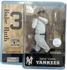 MLB Baseball Cooperstown 6 Inch Static Figure Series 2 - Babe Ruth White Stripe Jersey