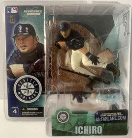 MLB Baseball Sportpicks 6 Inch Static Figure - Ichiro Black Jersey