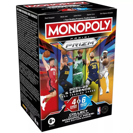 Monopoly Prizm 2024-25 NBA Panini Trading Cards - Sealed Blaster Booster Box