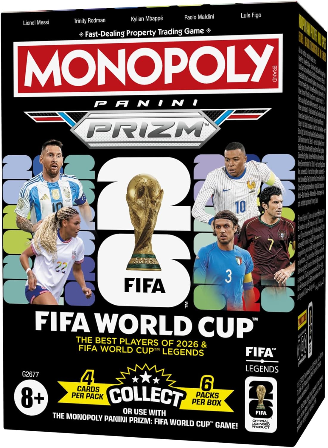 Monopoly Prizm FIFA World Cup 2026 Panini Trading Card Trading