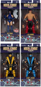 Mortal Kombat Klassic 7 Inch Action Figure Wave 1 - Set of 4 (Sub-Zero - Scorpion - Liu Kang - Kitana)