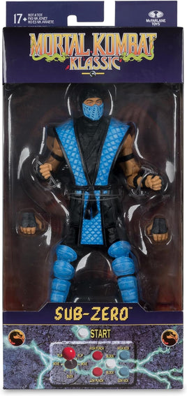 Mortal Kombat Klassic 7 Inch Action Figure Wave 1 - Sub-Zero