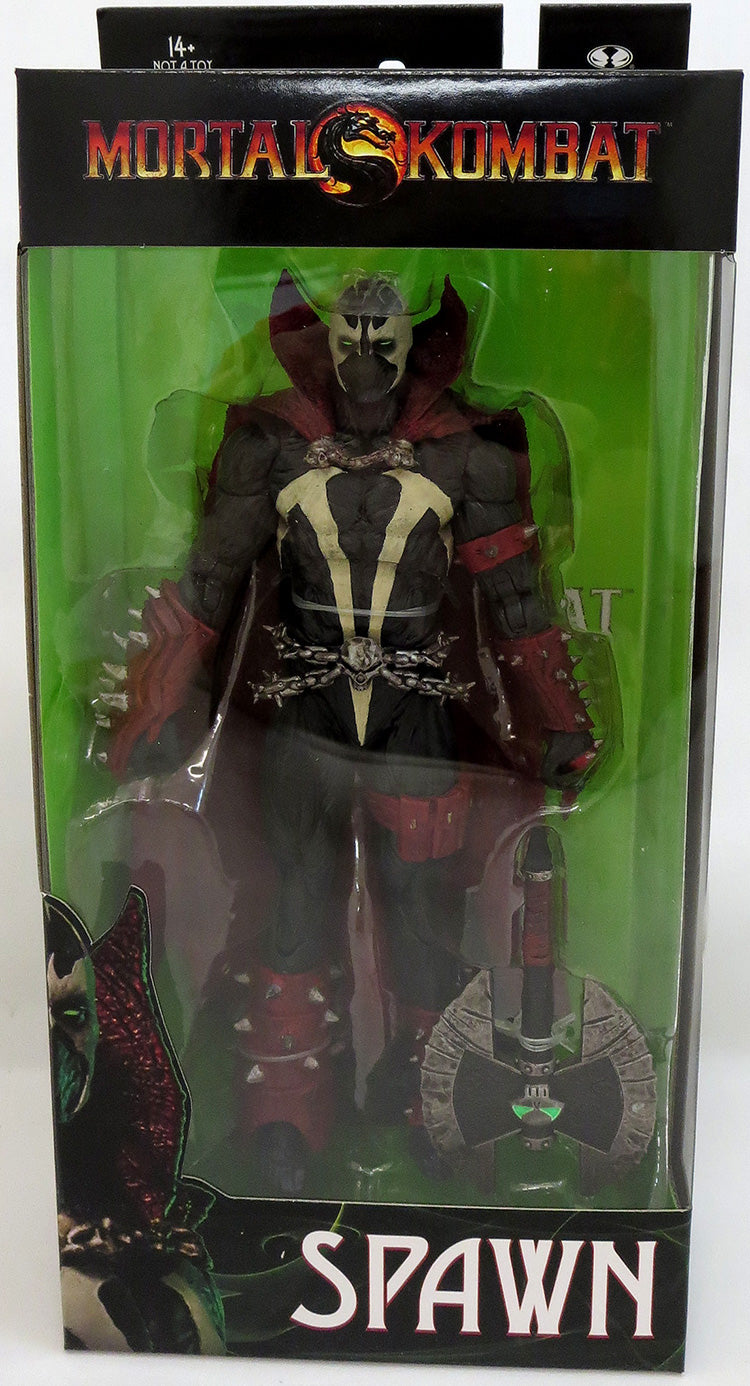 Mortal Kombat Spawn 7 Inch Action Figure Wave 2 - Spawn with Axe
