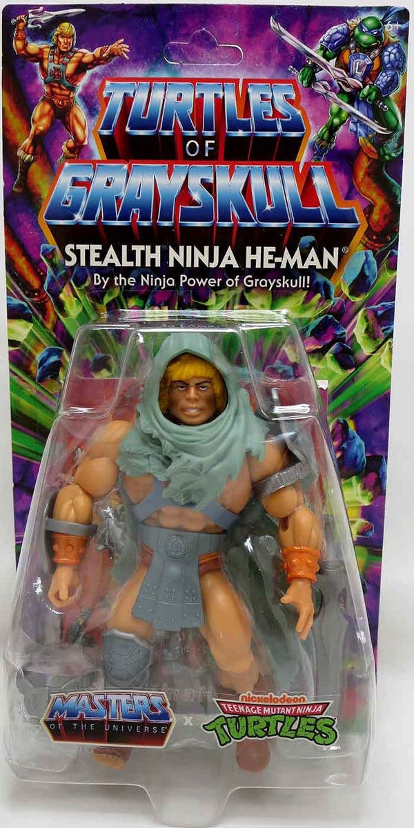 Masters Of The Universe Teenage Mutant Ninja Turtles 6 Inch Action Fig ...