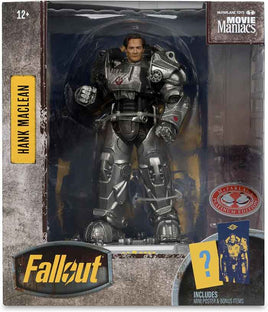 Movie Maniacs Fallout 6 Inch Static Figure Exclusive - Hank MacLean Season 2 Red Platinum