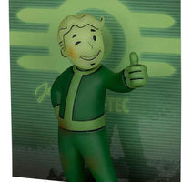Movie Maniacs Fallout 5 Inch Static Figure Posed Exclusive - Vault Boy Glow in The Dark Edition Gold Label