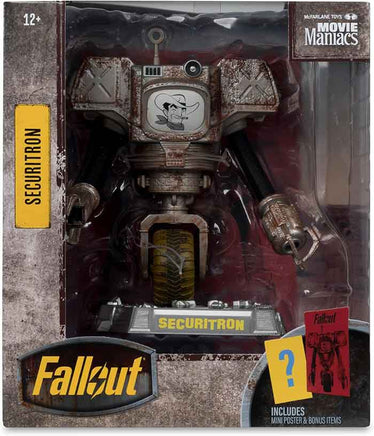 Movie Maniacs Fallout 6 Inch Static Figure Posed Figure - Securitron Season 2