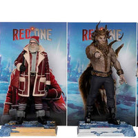 Movie Maniacs Red One 6 Inch Statue Figure Posed Box Set - (Callum Drift - Nick - Garcia - Krampus)