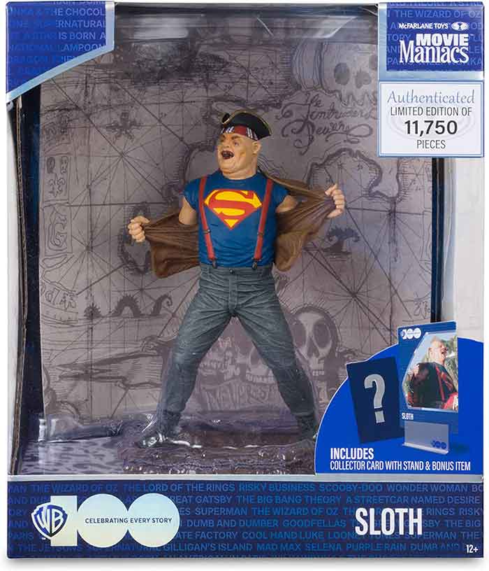 Movie Maniacs 6 Inch Action Figure Wave 2 - Sloth (The Goonies)