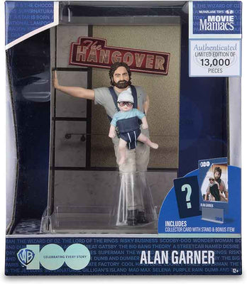 Movie Maniacs 6 Inch Action Figure Wave 2 - Alan Garner (The Hangover)