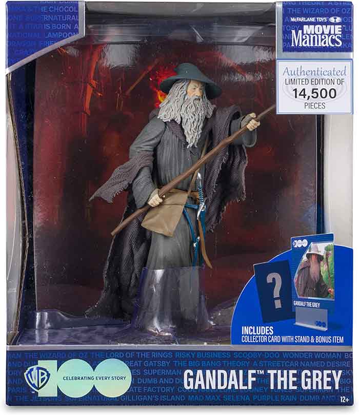 Movie Maniacs 6 Inch Action Figure Wave 2 - Gandalf (Lord Of