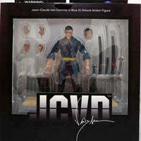 Movie Select Deluxe 7 Inch Action Figure - Jean-Claude Van Damme (Blue Gi)