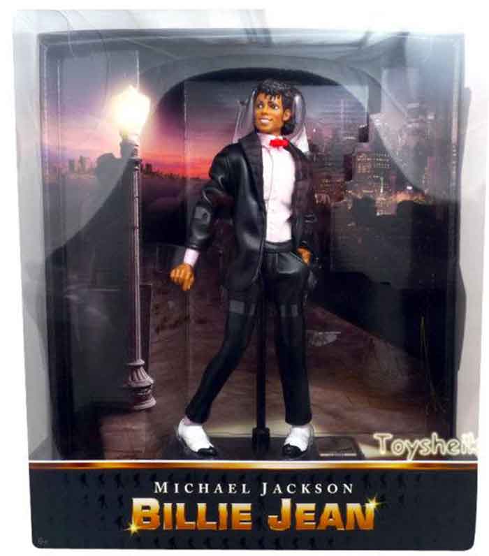 Music Collectible 10 Inch Doll Figure Deluxe - Michael Jackson Billie Jean