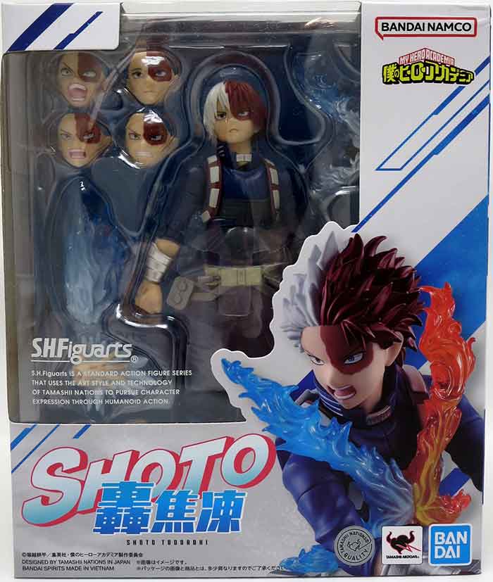 Shoto Todoroki Hero's Edition フィギュア My Hero Academia 6 Inch Action Figure S.H. Figuarts - Shoto