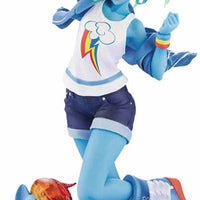 My Little Pony 8 Inch Statue Figure Bishoujo - Rainbow Dash Blue Skin