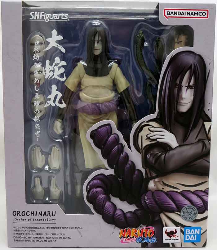 Naruto Shippuden 6 Inch Action Figure S.H. Figuarts - Orochimaru Seeker Of Immotality