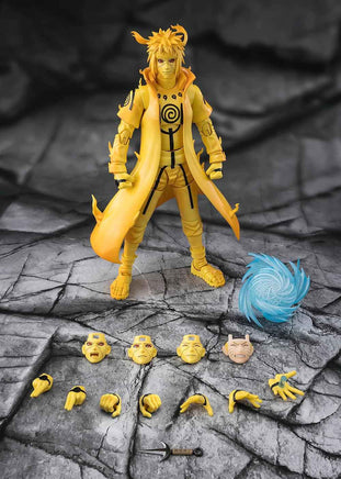 Naruto Shippuden 6 Inch Action Figure S.H.Figuarts - Minato Namikaze Kurama Link Mode
