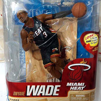 NBA Basketball 6 Inch Static Figure Series 20 - Dwyane Wade Black Jersey