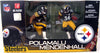 NFL Football Steelers 6 Inch Action Figure 2-Pack Series - Rashard Mendenhall & Troy Polamalu