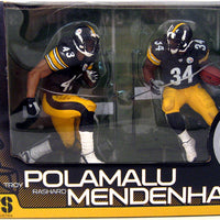 NFL Football Steelers 6 Inch Action Figure 2-Pack Series - Rashard Mendenhall & Troy Polamalu