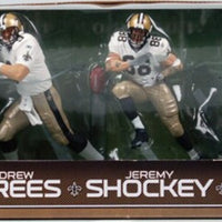 NFL Football Sportpicks 6 Inch Static Figure Box Set - New Orleans Saints 3-Pack