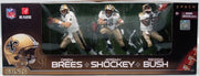 NFL Football Sportpicks 6 Inch Static Figure Box Set - New Orleans Saints 3-Pack