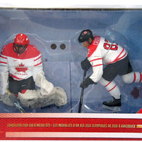 NHL Hockey 6 Inch Action Figure Team Canada 2-Pack Series - Sidney Crosby & Roberto Luongo